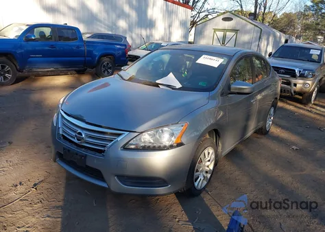 2014 Nissan Sentra Sv from USA, damaged, VIN 3N1AB7AP6EY274354